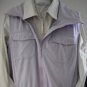 Duluth Trading Company Purple Zip Vest XL from Indoniesia